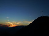 Sul Canto Alto con i colori del tramonto e con un incontro inaspettato l'8 marzo 09 - FOTOGALLERY